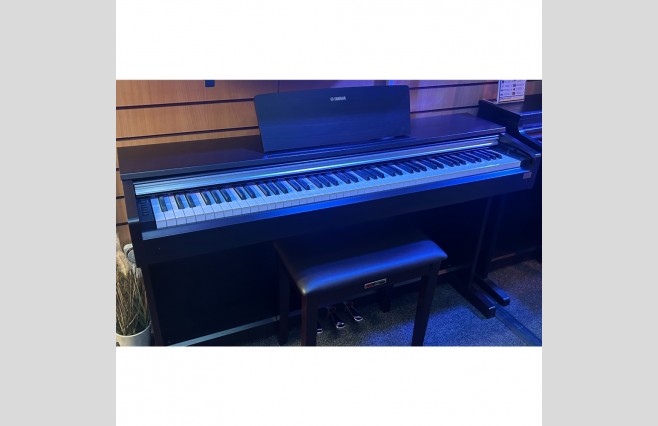 Used Yamaha YDP-142 Satin Rosewood Digital Piano Complete Package (SN:BCUN01179) - Image 4